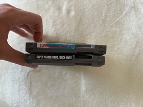 Super Mario Bros. & Super Mario Bros. 2 NES Game Cartridges. Tested and Working.