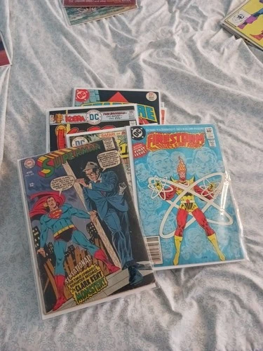 Lot Of 15 VINTAGE DC Comic Books.  Superman #209. Kobra, More