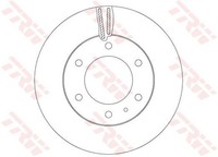 2X Trw Bremsscheibe Bremsscheiben Satz Bremsen Vorne DF6812S