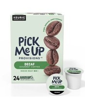Pick Me Up Provisions 5000382575 Decaf Coffee K-cups, 24/box