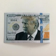 Lot of 5 - "In Trump We Trust" - Funny Vinyl Card Skin for Credit or Debit Cards