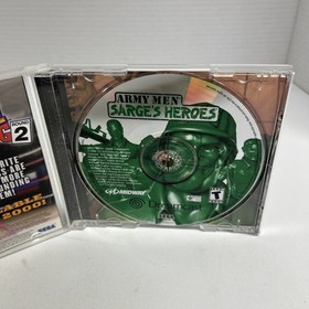 Army Men Sarge's Heroes - Sega Dreamcast - DC CIB Complete Tested!