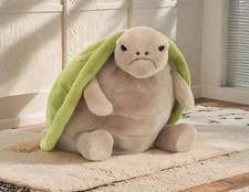 Timmy Turtle Plush Toy, 30cm Soft Jellycat-Inspired Plush, Cute British Turtle