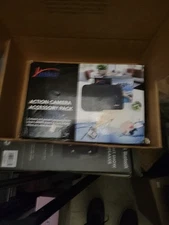 Husiway Black Compact Portable Action Camera Accessory Pack For GoPro