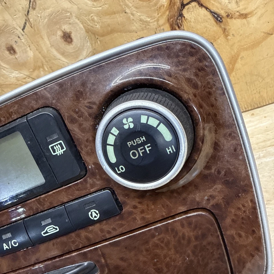 OEM 2007 Hyundai Sonata 3.3L A/C Heater Temperature Climate Control Switch Panel - Image 4 of 4