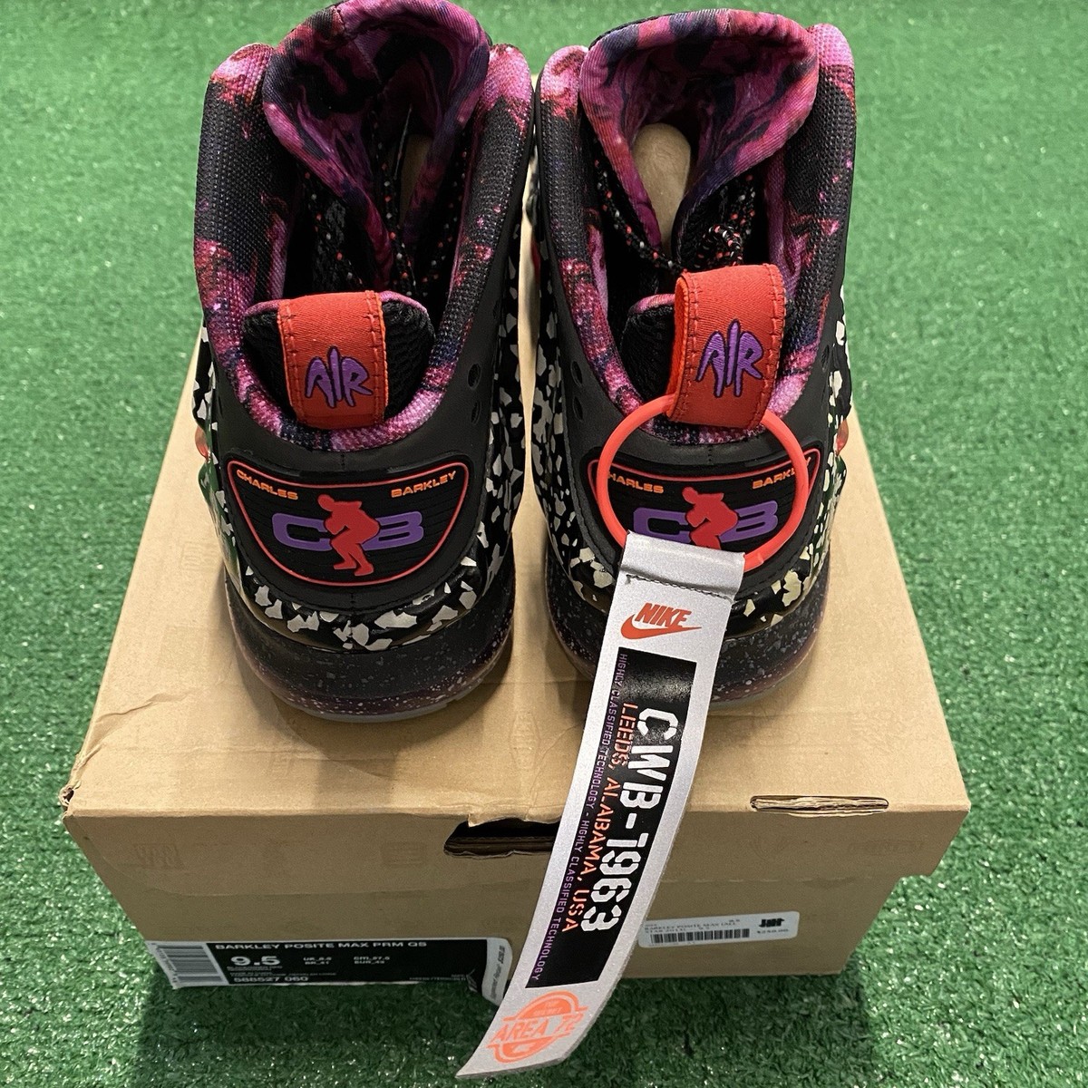 Size 9.5 - Nike Barkley Posite Max /Secret Area 72 / All-Star BRAND NEW! | eBay