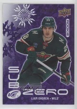 2024-25 Upper Deck Ice Sub Zero Rookies /699 Liam Ohgren #SZ-LO 03uh