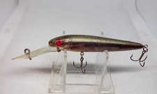 Vtg Rebel Spoonbill Minnow Naturalized Dace 3.5" DiveJerkbait 3/8 Fishing Lure