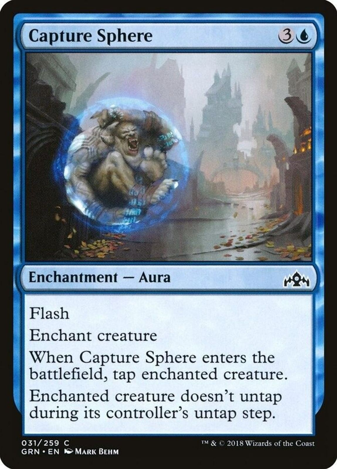 x1 Capture Sphere Guilds of Ravnica MTG 031/259 COMMON LP 1x