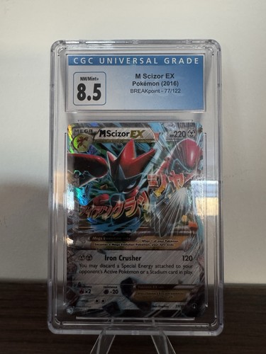M Scizor-EX graded CGC 8.5 for sale on eBay
