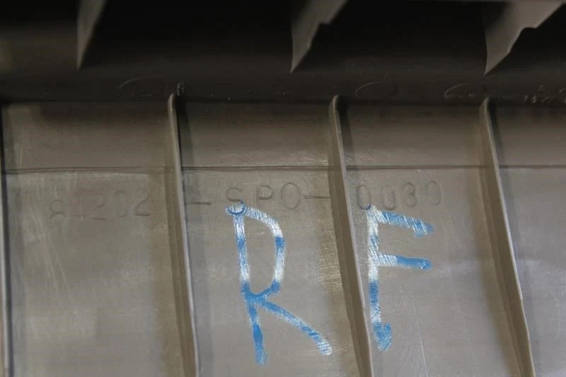 1991 1992 1993 1994 1995 ACURA LEGEND SEDÁN UMBRAL DE PUERTA PLACA DE DESGASTE JUEGO DE ADORNOS Foto 3 de 4