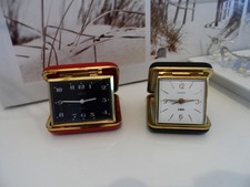 2 x Reisewecker Uhr Wecker Europa 2 Jewels + SMG