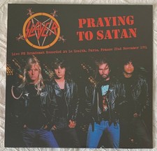 SLAYER - PRAYING TO SATAN LIVE PARIS 1991 - SEALED PINK LP - 2019