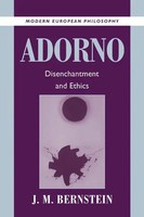 Adorno | Disenchantment And Ethics | J. M. Bernstein | Englisch | Taschenbuch