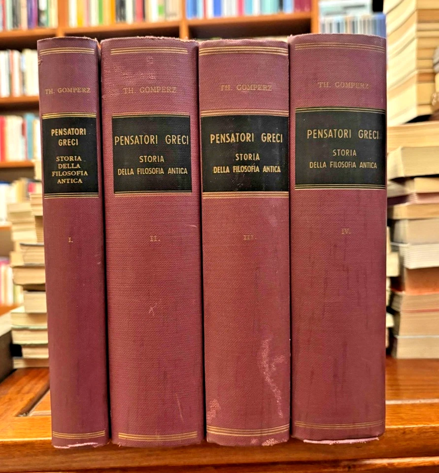 Theodor Gomperz - Pensatori greci. Storia della filosofia antica - Immagine 2 di 4