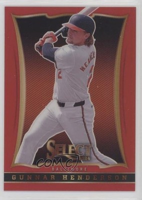 2024 Panini Select Throwback Red Prizm 66/99 Gunnar Henderson #5 o7m