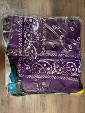 WANYNG Dozen Paisley Bandanas Multi Colored Set Cowboy Bandana Head Scarf Double