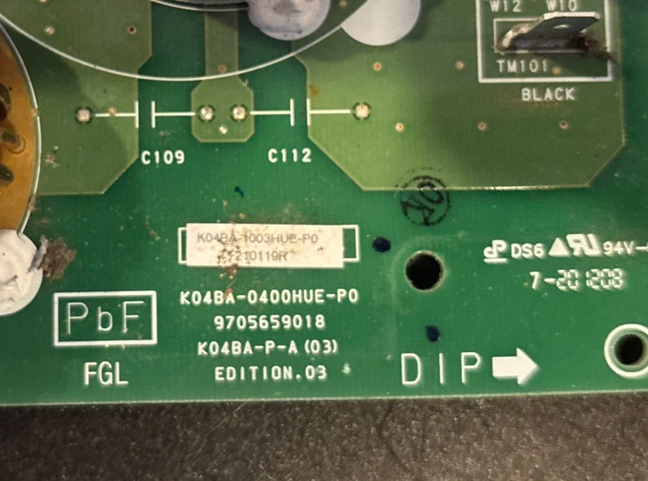 K04BA-0400HUE-P0 9705659018 K04BA-1003HUE-P0 OEM Steuerplatine Fujitsu AC - Bild 3 von 4