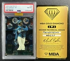KEN GRIFFEY JR. PSA 8 1998 LEAF ROOKIES & STARS #26 LONGEVITY 45/50 MBA GOLD