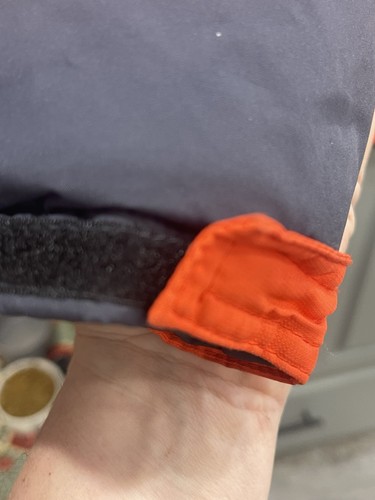Hawke & Co Sports Boys Youth Size 10-13 Orange Gray Winter Coat Pockets Lined - Picture 6 of 13