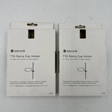 Snow Peak TTA Sierra Cup Holder Ck-306 Free Shipping Set Of 2