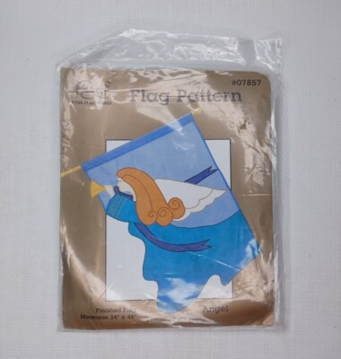 Angel Flag Sewing Pattern #07857 New 34'' x 48'' The Flag Works