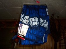 DUNDER MIFFLIN THE OFFICE MENS LOUNGE SLEEP PANTS SIZE SMALL 28-30 BLUE DRAWSTRI