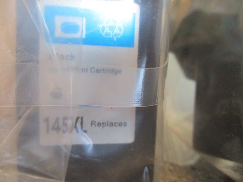 PRINTER INK CANNON 146XL & 145XL GENUINE BLACK & TRICOLOR NEW IN BOX WW SHIPPING - Afbeelding 5 van 5