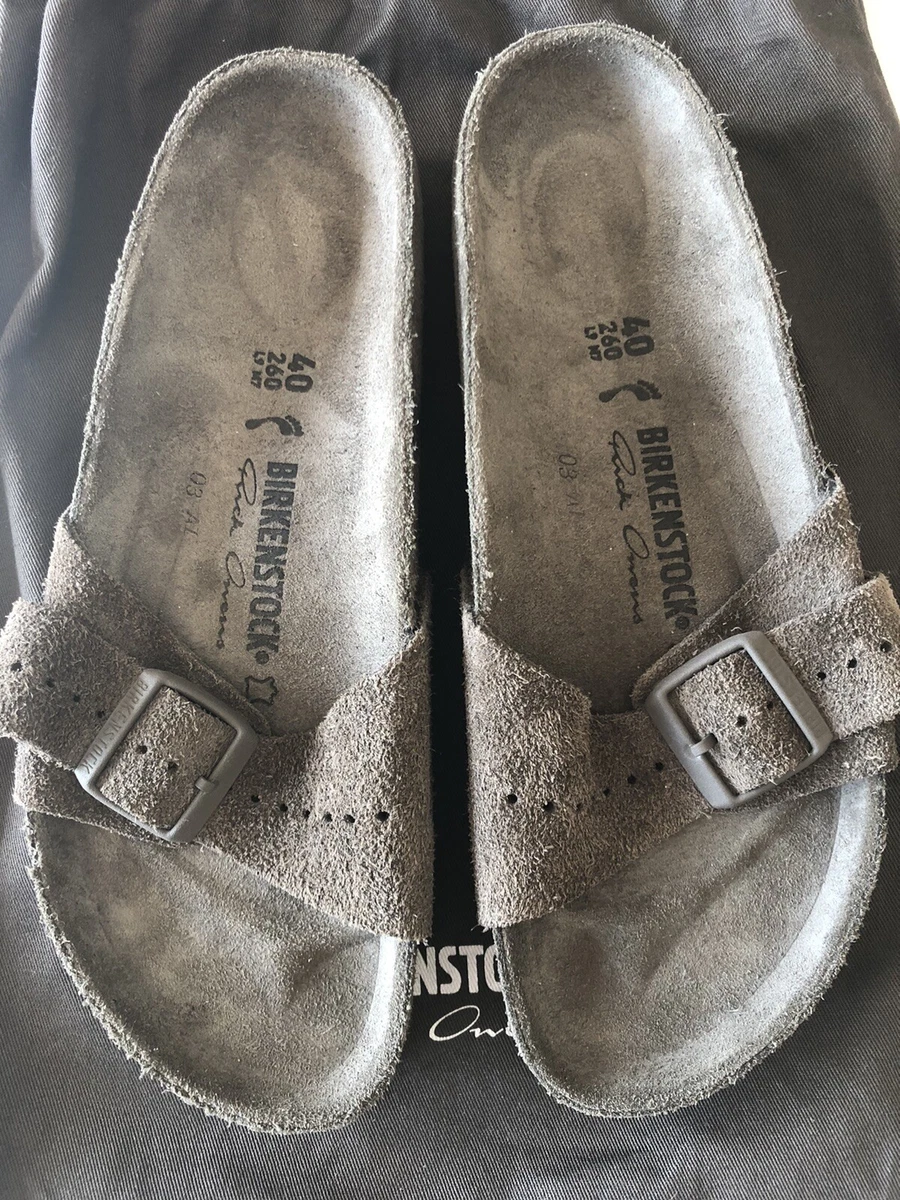 Rick owens shop birkenstock womens