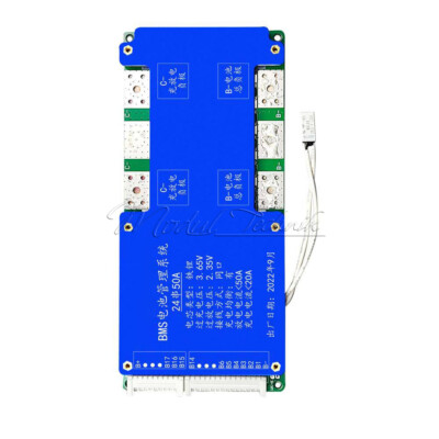 24S 72V 50A/80A Li-ion Battery Current Short Protection Board BMS PCB Board