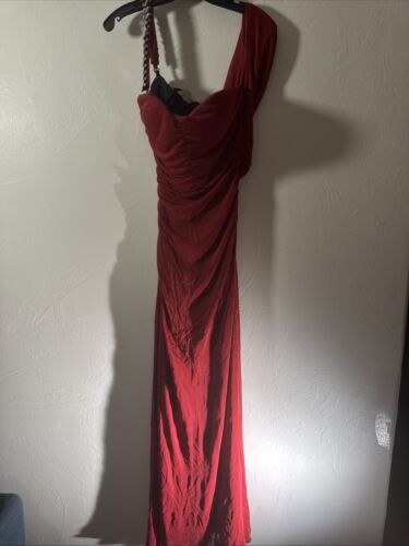 Roberto Cavalli Evening Dress Vintage Chain Size 46 - Picture 2 of 13