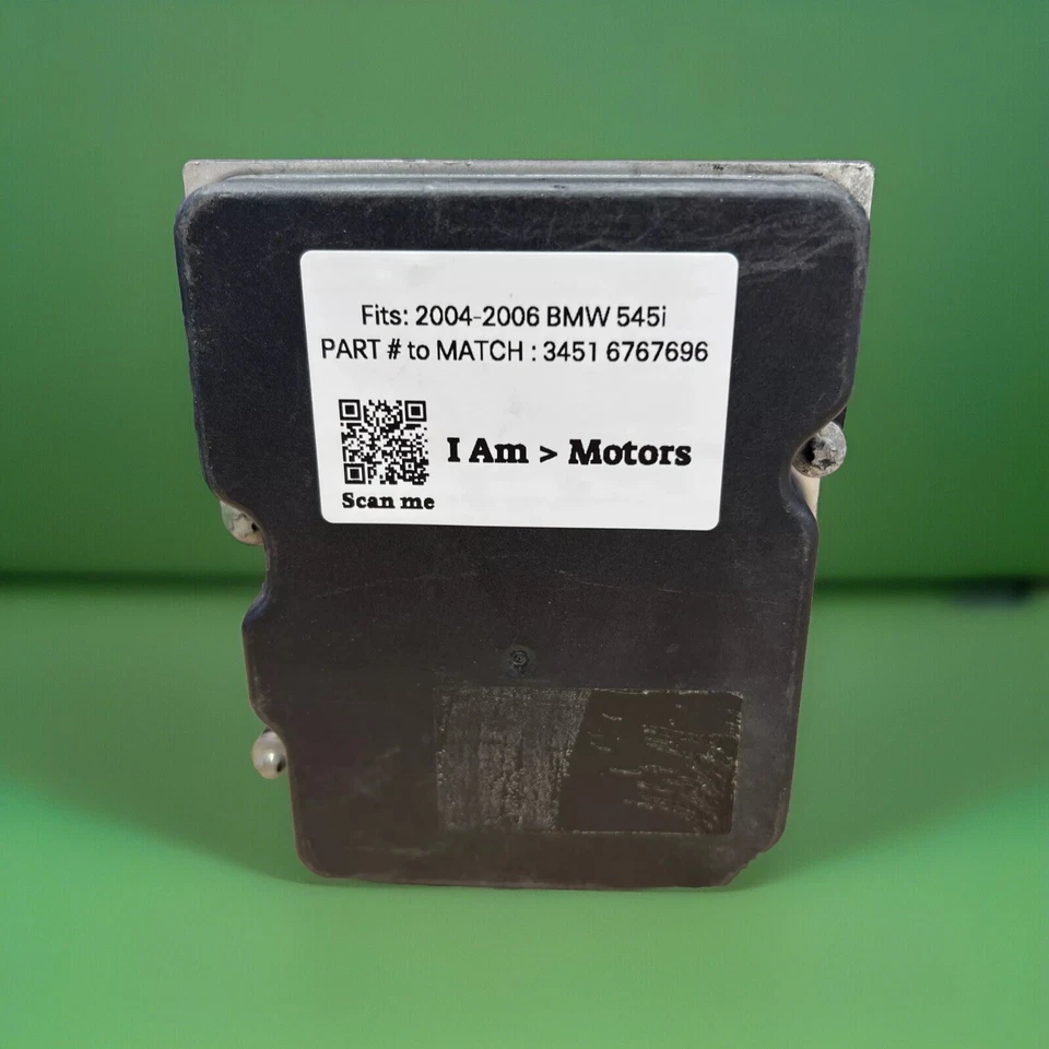Módulo de bomba de freio ABS recondicionado 2004 - 2006 BMW 545i | 3451 6767696 - Imagem 3 de 4