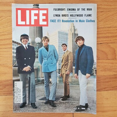 Life Magazine Lynda Birds Hollywood Flame Mens Fashion May 13 1966 Nice Ads