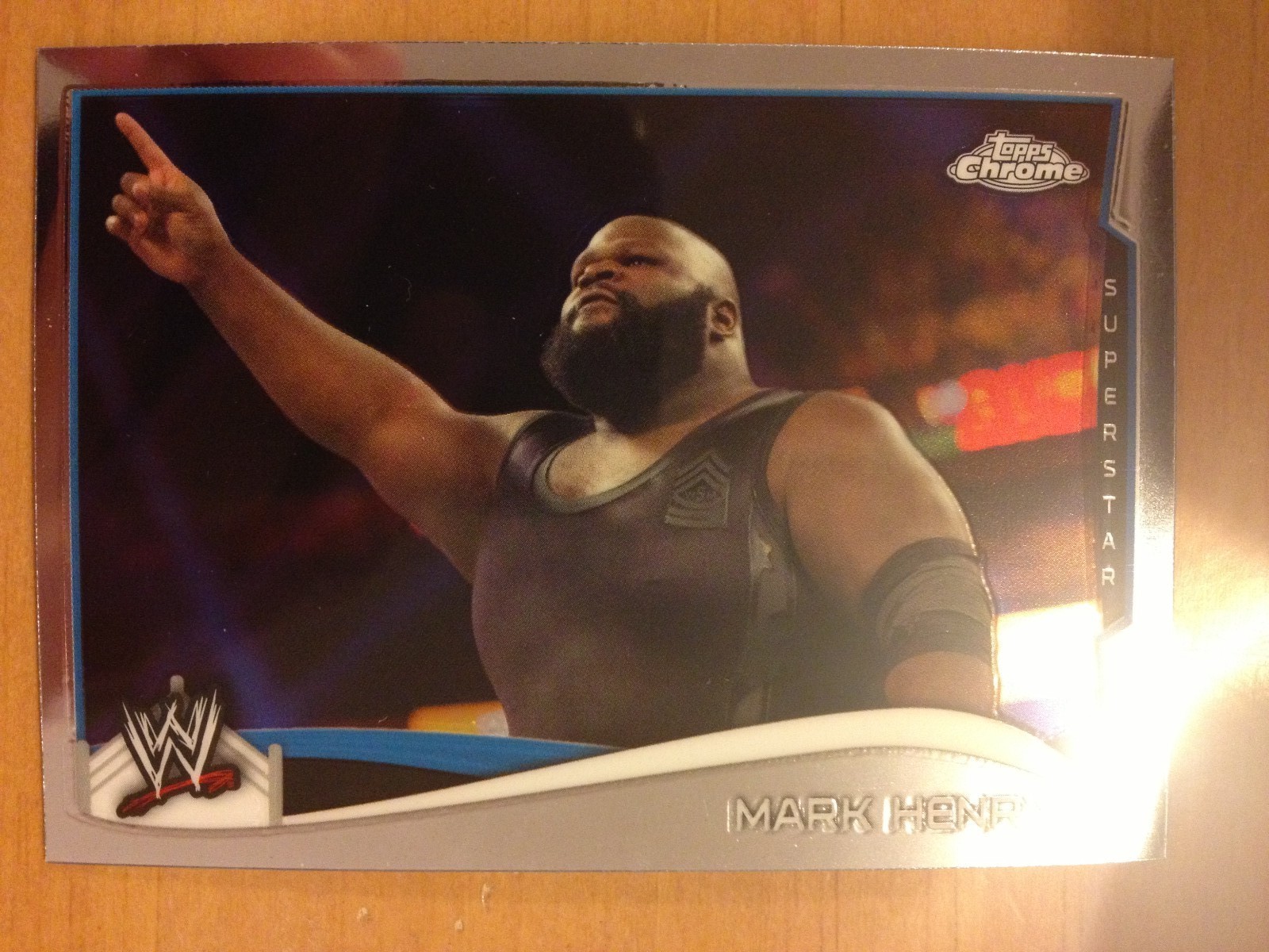 2014 Topps WWE Chrome #81 Mark Henry NrMint-Mint