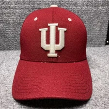Indiana Hoosiers Hat Cap Snap Back Adjustable Mens NCAA Zephyr Red