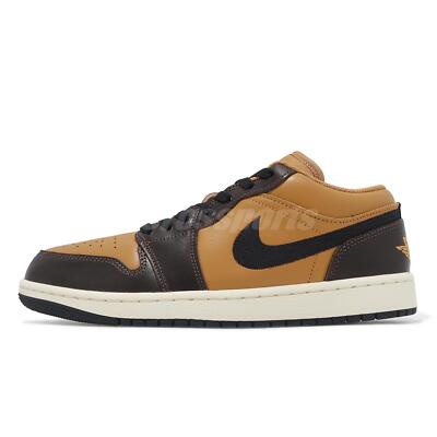 Nike Air Jordan 1 Low SE AJ1 Flax Baroque Brown Men Casual Shoes