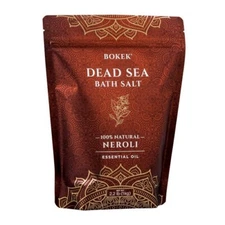 Neroli Dead Sea Bath Salt 2.2 Lb  by Bokek