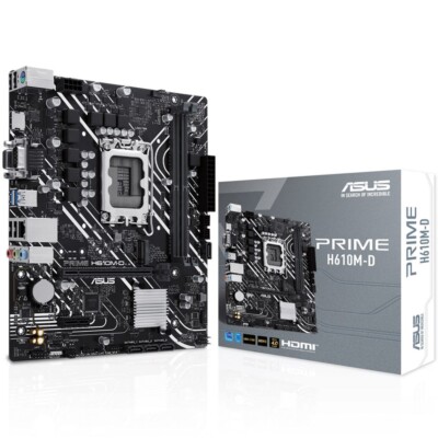 ASUS PRIME H610M-D Gaming Mainboard Sockel Intel LGA 1700