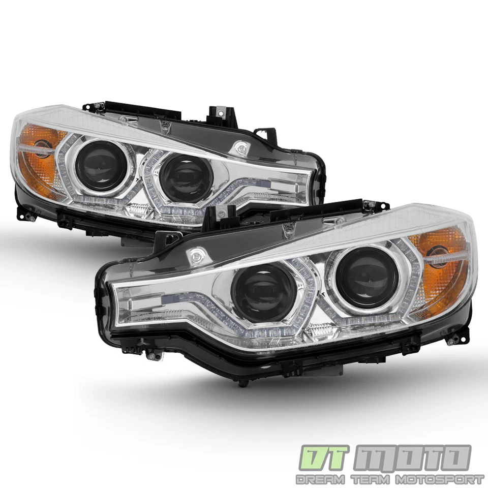[Estilo F32] Faros proyectores LED DRL BMW F30 320i 328i 335i 2012-2015 sedán Foto 2 de 4