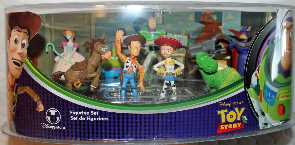 DISNEY TOY STORY MOVIE ACTION FIGURES ZURG WOODY BUZZ REX ALIEN