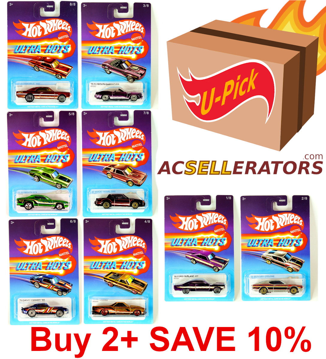 Hot Wheels 🔥 ULTRA HOTS / HOT ONES 🔥 🎯 Target Only YOU PICK