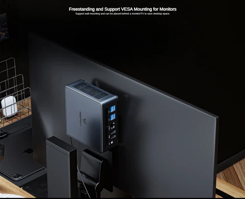 MINISFORUM Mini PC UM790 Pro AMD Ryzen 9 7940HS 8GB/16GB-RAM Support Oculink UK - Picture 8 of 20