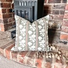 1621. MIRABEAU OREGANO - Linen/cotton Cushion Cover