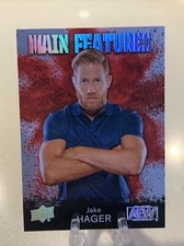 Jake Hager 2021 Upper Deck AEW Silver Parallel Main Features Card #MF-39