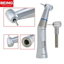 BEING 1:1 Dental Slow Speed Contra Angle Fiber Optic LED Latch FG Handpiece Kavo