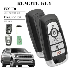 2pcs For 2017-22 Ford F-150 F-250 F-350 Remote Start Smart Key Fob M3N-A2C931426