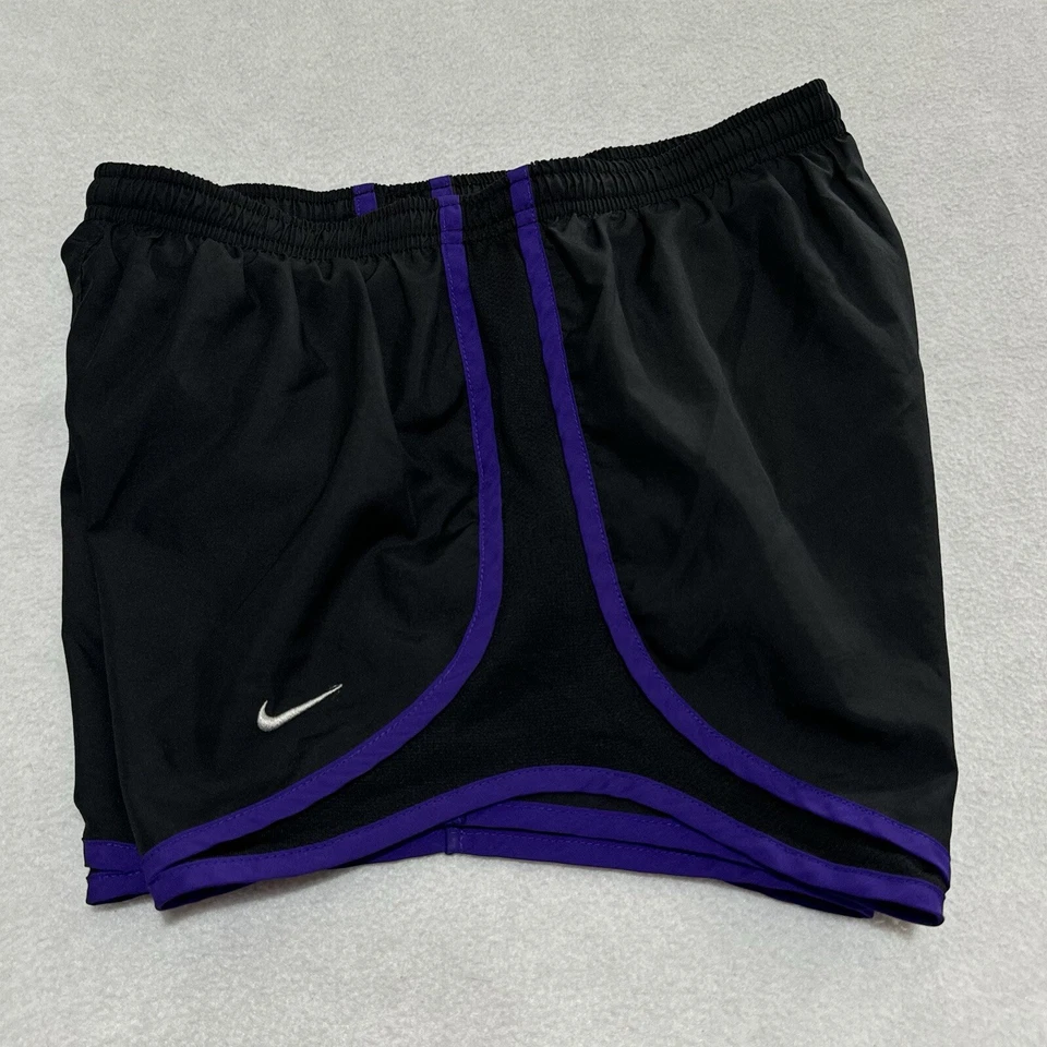 Pantalones Cortos para Correr Nike Dri-Fit Negros Talla XS Tempo Calzoncillos Forrados Atléticos 3" Entrepierna Foto 4 de 4