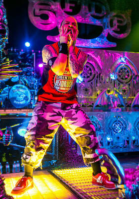 Ivan Moody of Five Finger Death Punch at in support of The Wrong S- Old Photo 7