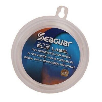 Seaguar Blue Label 100% Fluorocarbon Leader 30lb 25yd .020 Dia Clear 30FC25