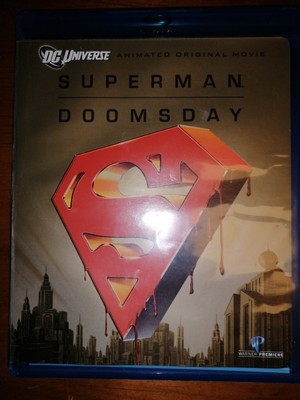 Superman Doomsday Blu ray Animated English